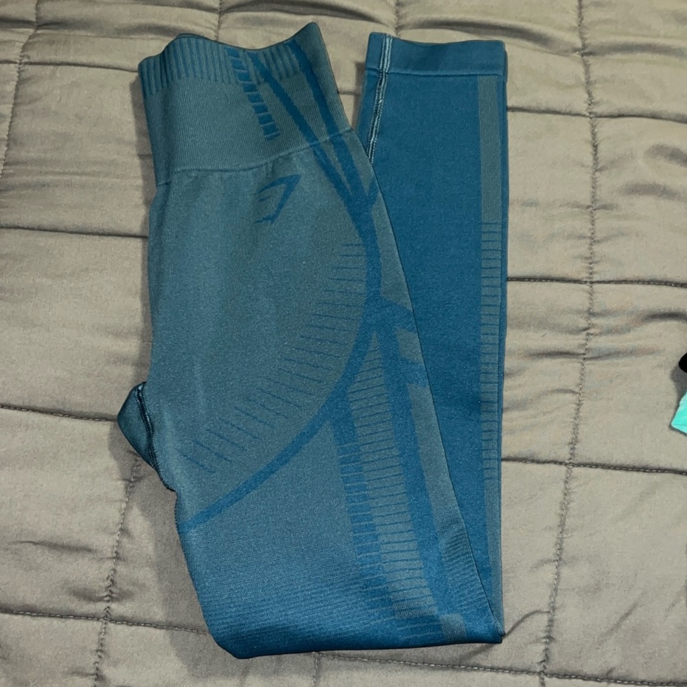 Blue gymshark leggings